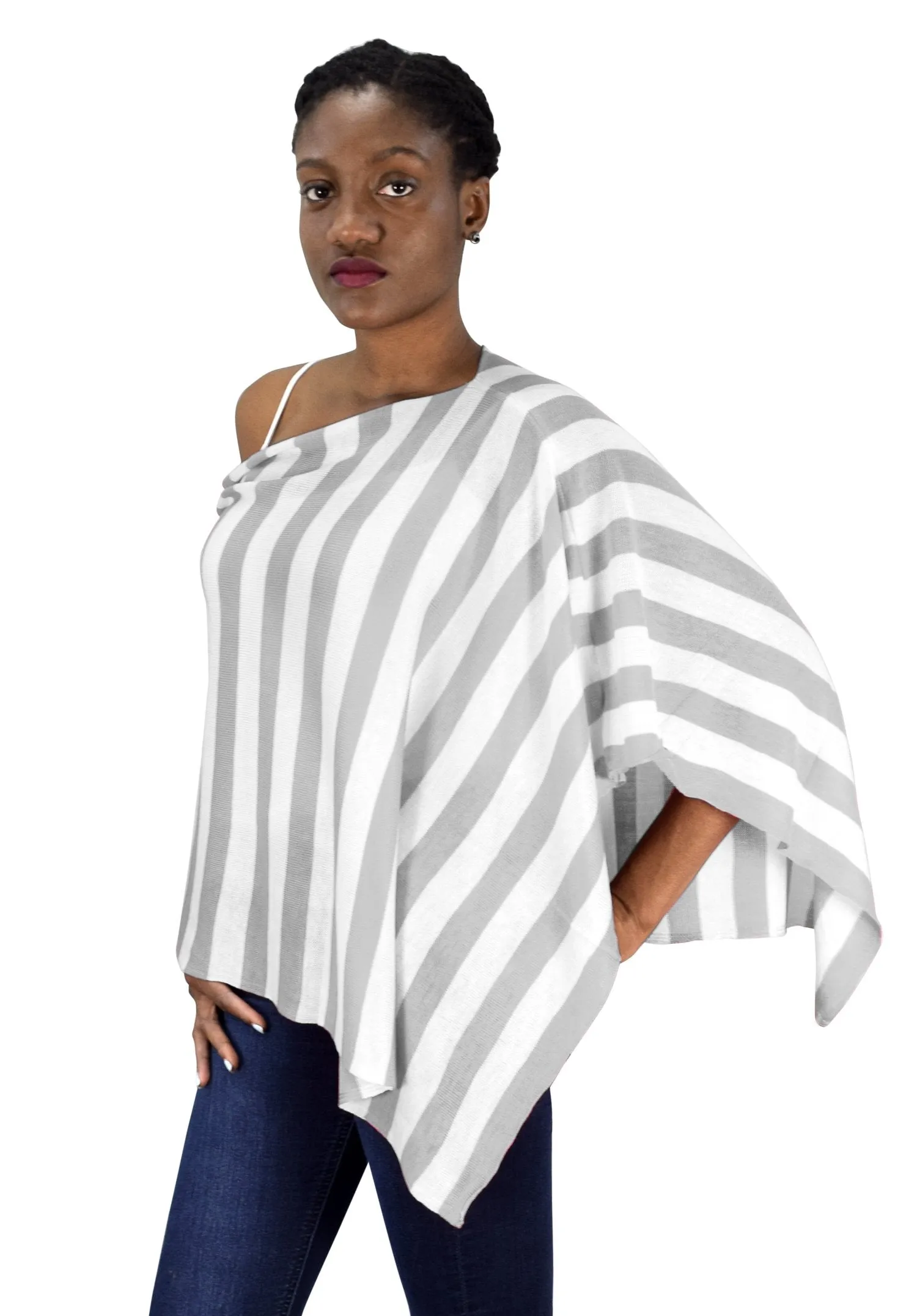 Womens Light Weight Summer Poncho Cardigan Beach Cover up